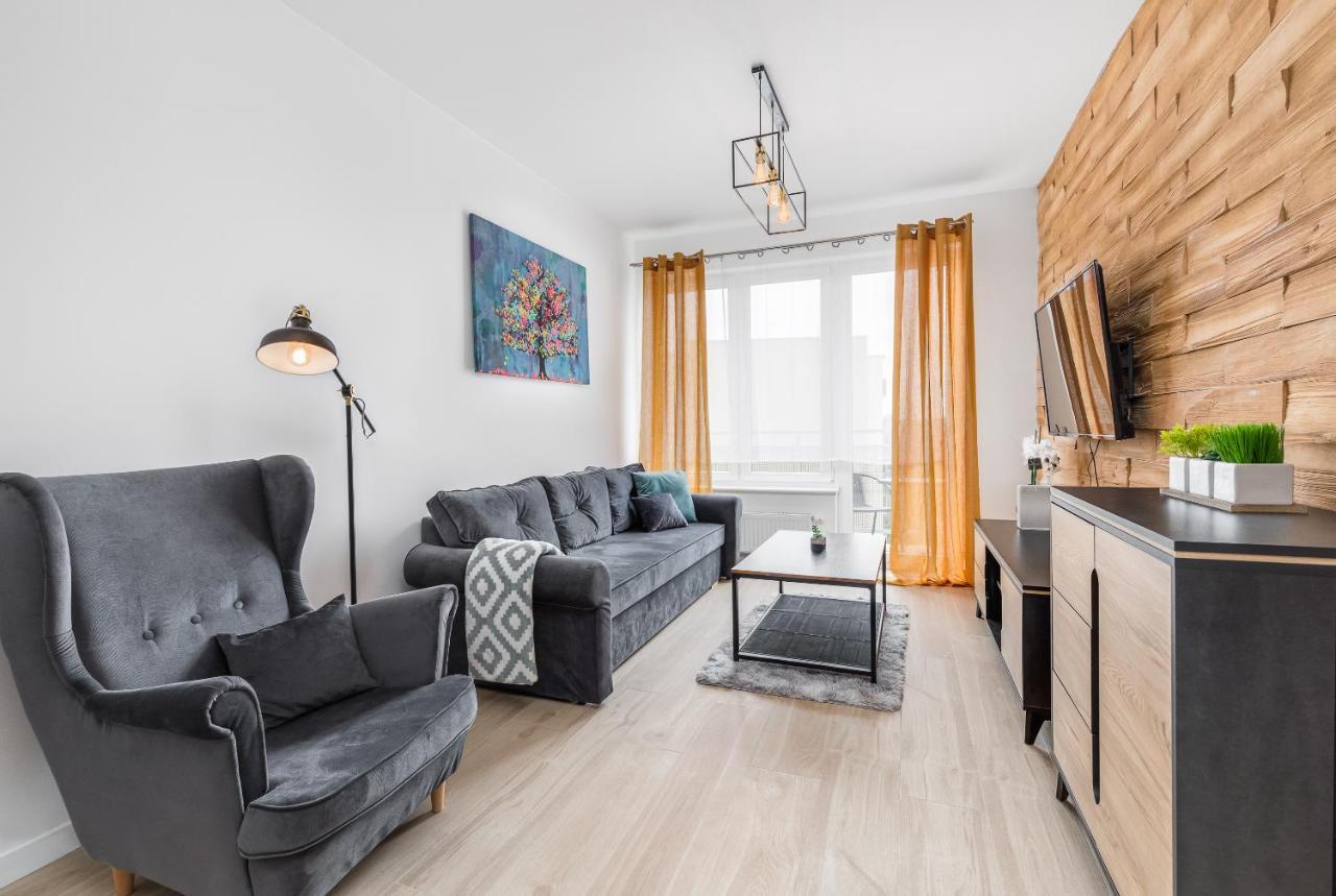 Przytulny Apartament 65 W Centrum Sczecina 什切青 外观 照片