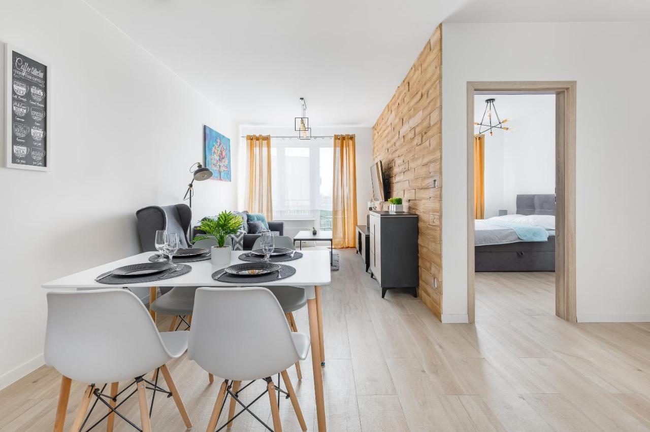 Przytulny Apartament 65 W Centrum Sczecina 什切青 外观 照片